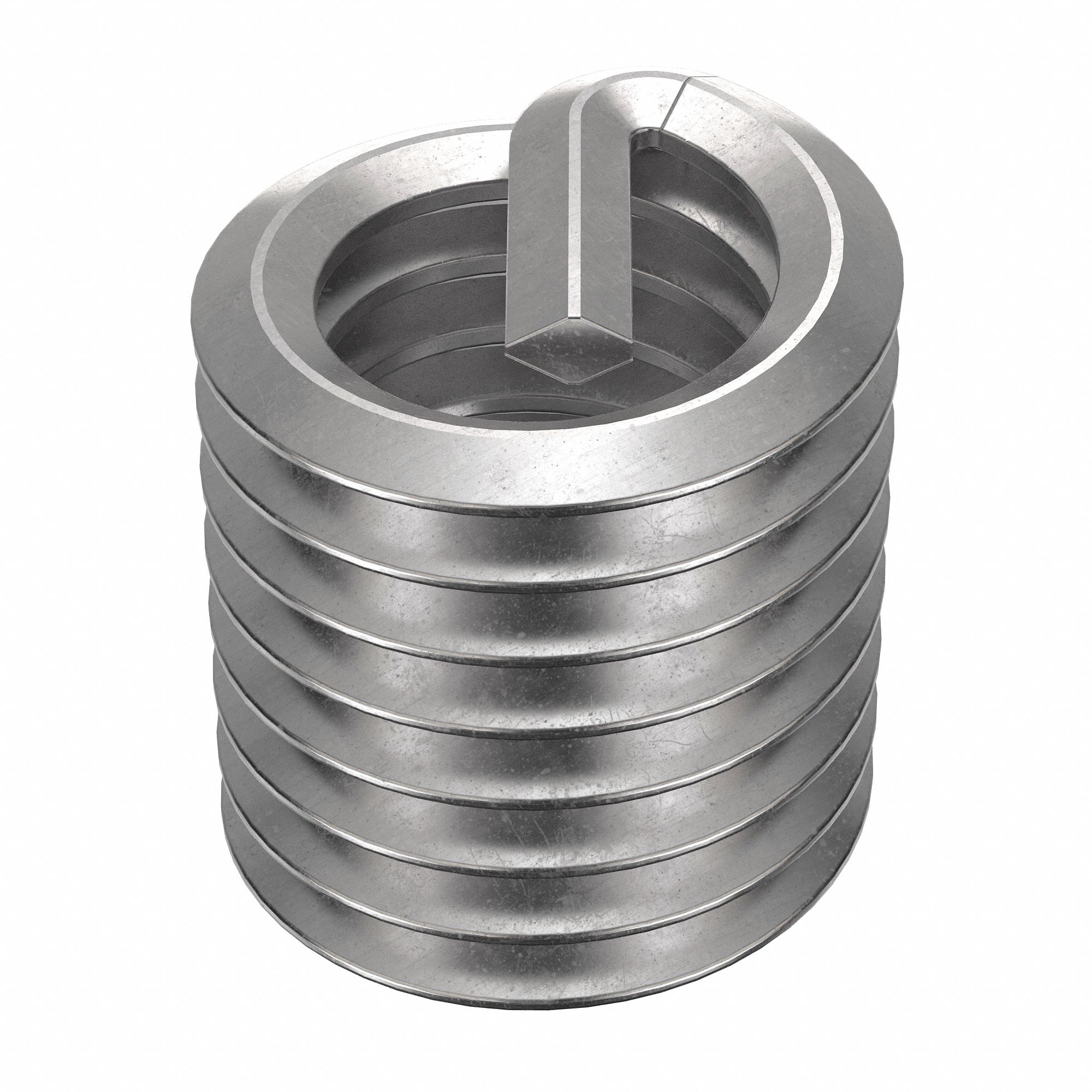 Heli-Coil® R1185-6 Free Running Helical Insert, UNC Thread, 3/8-16 Internal, 0.562 in L