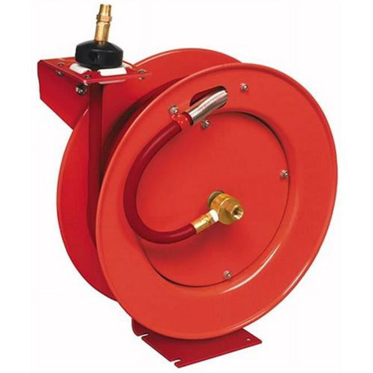 Lincoln® 83754 Air Hose Air Hose Reel, 50 ft Hose, 300 psi Pressure, 18-9/16 in Dia x 8-1/8 in W Reel, Import